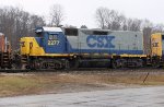 CSX 2277 shortly before getting the YN3 treatment